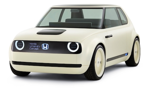 「カーデザインアワード2018」コンセプトカー部門で最優秀賞を受賞した「Honda Urban EV Concept」