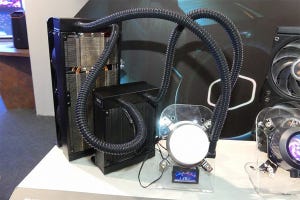 室温よりも冷える？ Cooler Masterがオールインワン水冷の試作機を展示【COMPUTEX TAIPEI 2018】