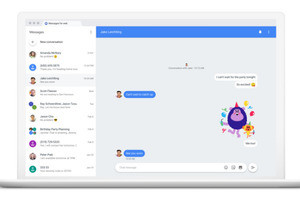 「ウェブ版Androidメッセージ」提供開始、PCでメッセージの送受信が可能に