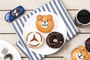 「Mercedes me Tokyo HANEDA」オープン3周年記念! 人気のベアがドーナツに