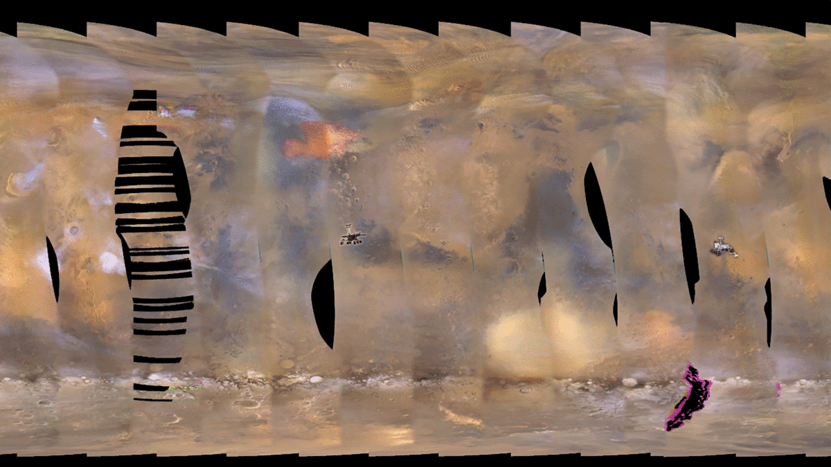 火星で史上最大級の砂嵐が発生 Nasa探査機と音信不通も 好機 に Tech