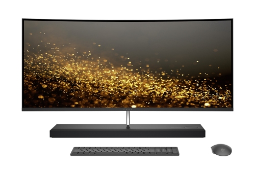 日本HP、34型湾曲液晶のオールインワンPC「HP ENVY Curved All-in-One 34