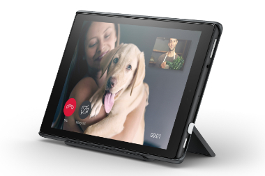 「Show Mode」で動作するFireタブレット