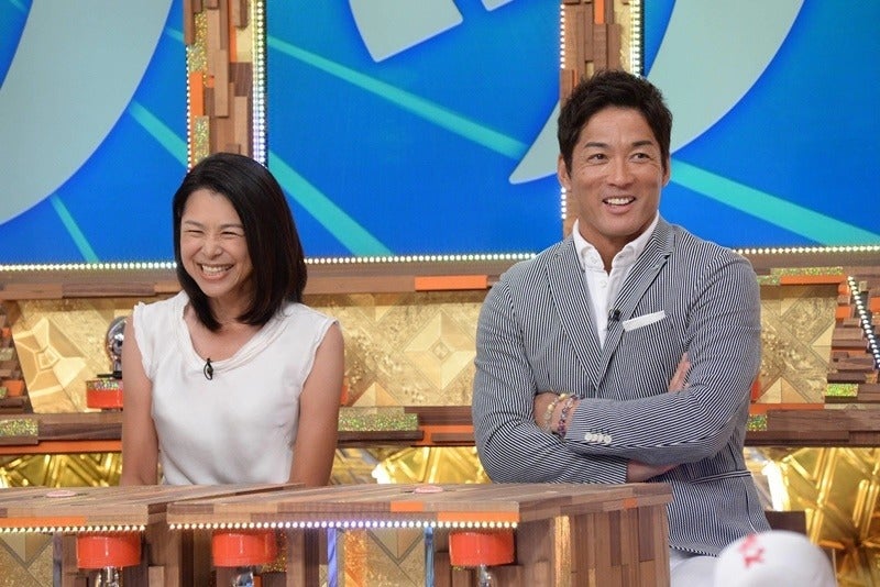 王理恵 長嶋一茂は 妹の命の恩人 On子供がテレビ初2ショット マイナビニュース