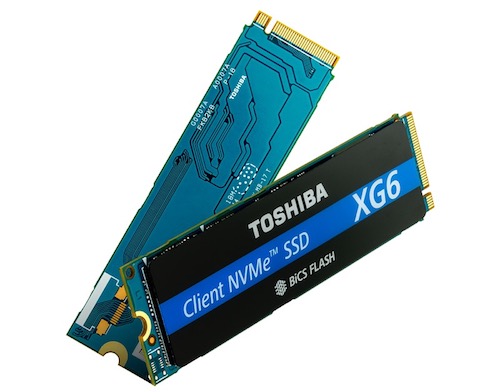 96層積層プロセスを用いた3次元フラッシュメモリを搭載したSSD「XG6シリーズ」