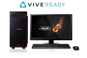 iiyama PC、HMD「VIVE」を快適に使える「VIVE READY PC」認定PC