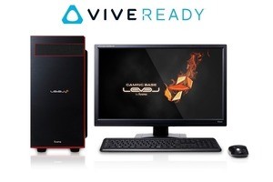 iiyama PC、HMD「VIVE」を快適に使える「VIVE READY PC」認定PC