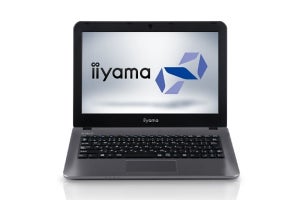 iiyama PC、5万円台の11.6型コンパクトエントリーノートPC
