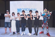 特撮とアニメをつなぐ Ssss Gridman 先行上映会 新旧グリッドマンの共演も マイナビニュース