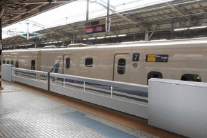 JR東海、新幹線新大阪駅20～26番線ホームに大開口可動柵を設置へ