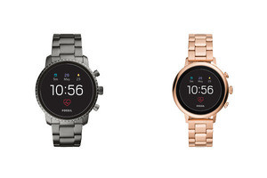 スマートウオッチ「Fossil Q」、心拍センサーやNFC搭載