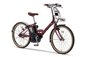 ヤマハ、内装5段ギア採用のコンパクトな電動アシスト自転車