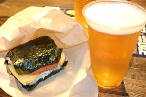 「おにぎりBar 渋谷園」ポーク玉子おにぎりと『09ビール』は渋谷の新名物