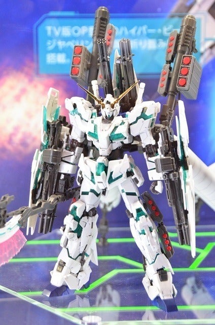 ガンダムuc フルアーマー ユニコーンガンダムがガンプラrgで登場 マイナビニュース