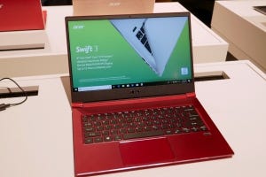 Acer、15.6型タッチ液晶で990gの「Swift 5」などノートPCを多数発表 - IFA 2018