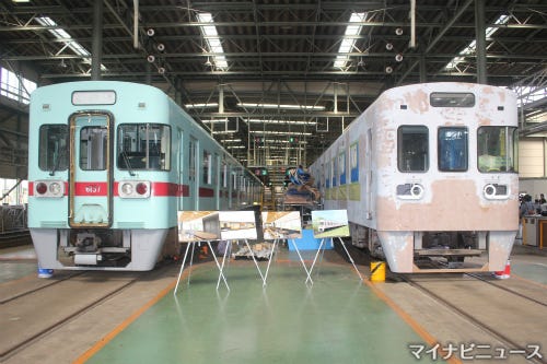 西鉄6050形 通勤電車が観光列車に 改造中の車両公開 写真37枚 マイナビニュース