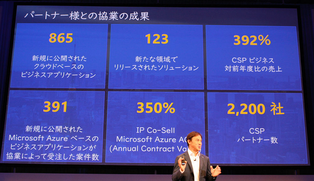 日本でno 1のクラウドベンダーに マイクロソフトがpartner Conference 2 Tech
