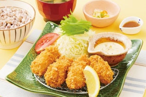 大戸屋、「手作りタルタルソースで食べる 広島産かきフライ定食」を発売