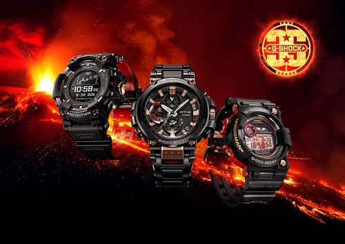 カシオ「G-SHOCK」35周年記念モデル - 氷河の次はマグマだ! | マイナビ