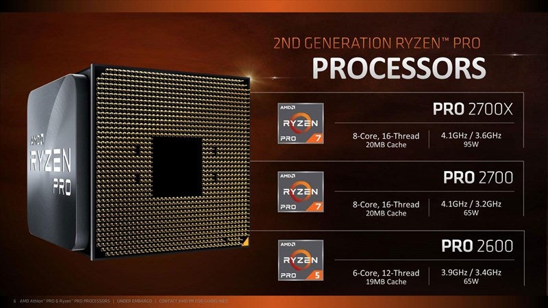 AMD、第2世代Ryzen ProとAthlon/Athlon Proを発表 | マイナビニュース