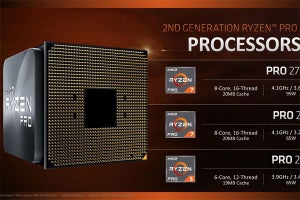 AMD、第2世代Ryzen ProとAthlon/Athlon Proを発表