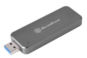 SilverStone、M.2 SATA SSDを高速USBメモリ化するキット