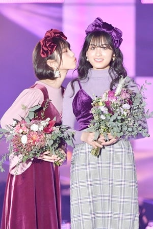 乃木坂46与田祐希 大園桃子の 同期キス に会場メロメロ マイナビニュース