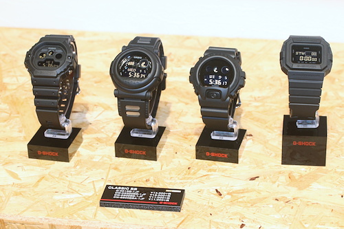 カシオ2018年秋冬の時計新製品発表会・「G-SHOCK」編
