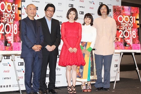 松岡茉優 赤いドレスで美脚見せ 東京国際映画祭アンバサダーに就任 マイナビニュース