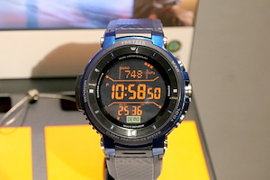 カシオ2018年秋冬の時計新製品発表会・「PRO TREK」編
