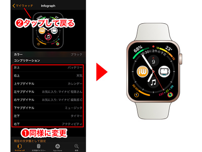 使いこなし度がアップする文字盤カスタマイズの方法 後編 Apple Watch基本の き Season 4 マイナビニュース