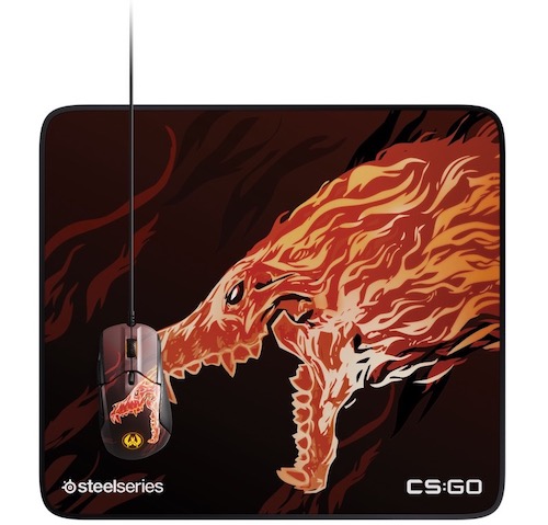 CS:GOに登場するレジェンダリースキンがデザインされた「Rival 310 Howl Edition」と「QcK+Limited Howl Edition」