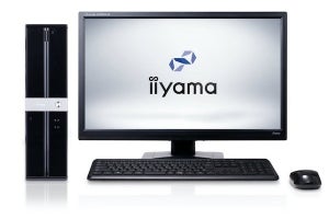 iiyama PC、5万円を切る高コスパのスリムタワーBTO PC
