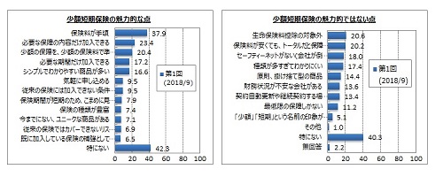 少額短期保険に関して魅力的な点・魅力的ではない点