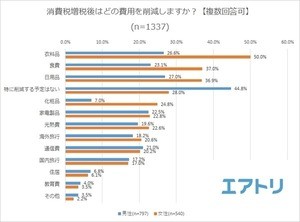 消費増税前に購入しておきたいものは?