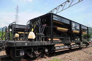 京都鉄道博物館、貨物車ホキ800形式「ホッパ車」11/13から特別展示