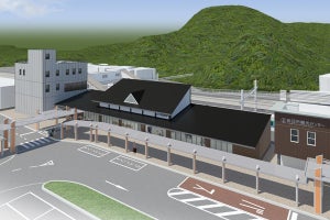 JR西日本、紀伊田辺駅の新改札口11/14使用開始 - 工事完成は来夏
