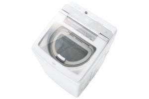 アクア、布傷みを抑えながら汚れを落とすタテ型洗濯乾燥機