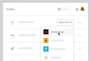 Dropbox、電子署名や画像加工などWeb版の機能を拡張する「Extensions」