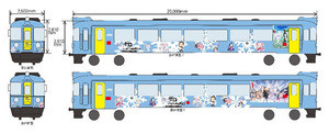 『Re:ゼロから始める異世界生活』、京都丹後鉄道でラッピング列車運行決定