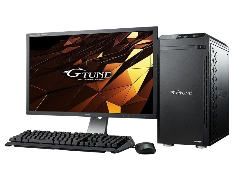 G-Tune、Core i9-9900KとGeForce RTX 2080 Tiを搭載する