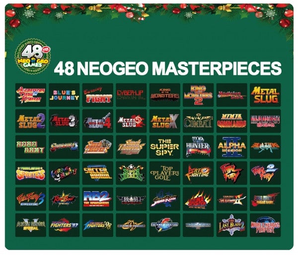 クリスマスに「NEOGEO mini」の限定版、48タイトルを収録 | マイナビニュース