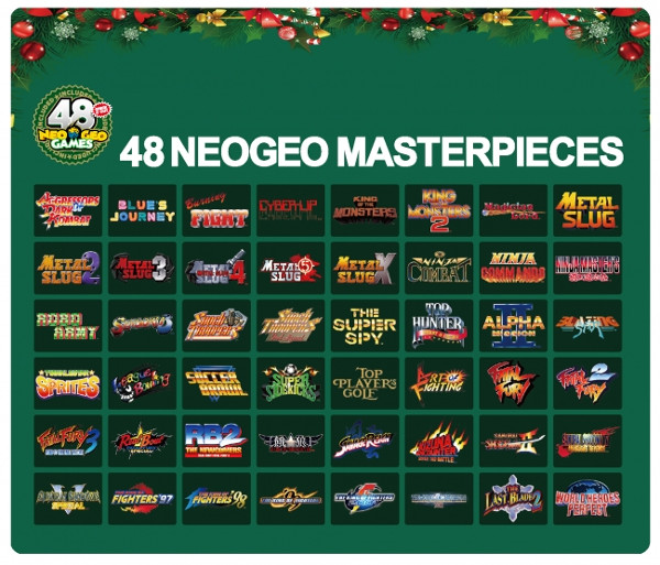 クリスマスに「NEOGEO mini」の限定版、48タイトルを収録 | マイナビニュース