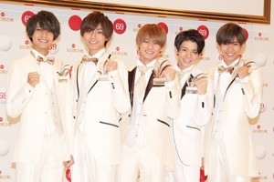 キンプリ、岩橋除く5人で初紅白「彼の思いも背負って」 本人も「絶対見る」