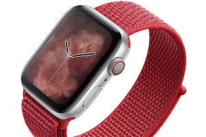 Apple Watch用バンド、赤い新色「PRODUCT(RED)スポーツループ」