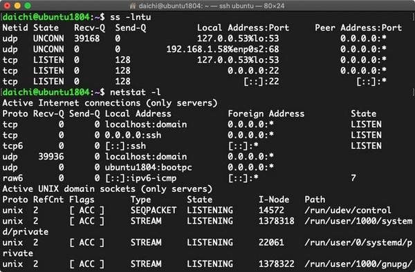 Linuxで利用中のポートを調べるコマンドの使い方 Tech