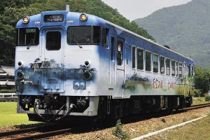 京都鉄道博物館、キハ40形「天空の城 竹田城跡号」12月に特別展示
