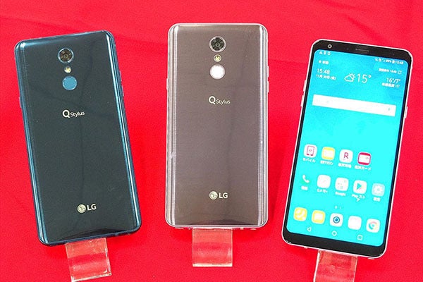 新品　LG Q Stylus　ブルースマートフォン/携帯電話