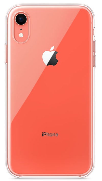 Iphone Xrのカラーを満喫 アップルが純正クリアケースを販売 マイナビニュース