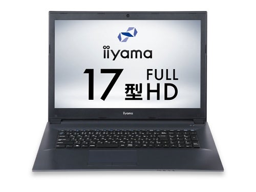 iiyama PC、第8世代Core i7搭載で10万円台からの17.3型ノートPC | マイ ...